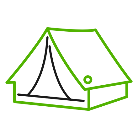 Icon einer Zeltplane