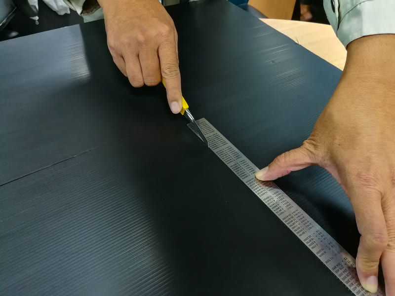 Abmessung einer PVC Plane durch Planen Hauser